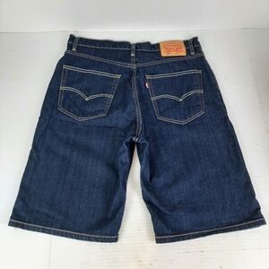 🛍Levi Strauss Ladies Size 34 Denim Blue Jean Shorts c11